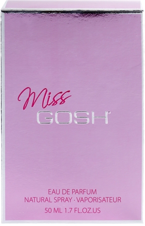 Gosh Miss Gosh eau de parfum para mulheres 50 ml