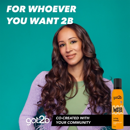 got2b Curlz Twisted mousse para caracóis definidos