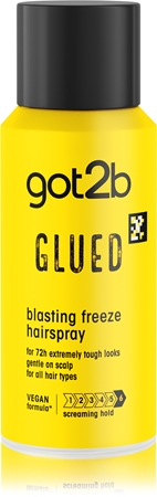 got2b Glued Blasting Freeze Hairspray Ekstrastærk fikserende hårspray