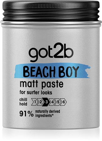 got2b Beach Boy mattifying paste for hair