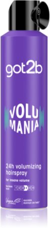got2b Volumania laca de pelo fijación fuerte para volumen de larga duración