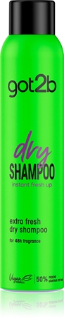 got2b Fresh it Up Extra Fresh shampoing sec rafraîchissant pour absorber l'excès de sébum