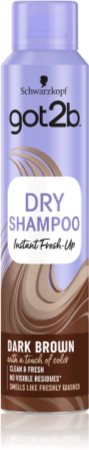 got2b Fresh it Up Brown suchý šampon pro hnědé odstíny vlasů