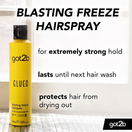 got2b Glued Blasting Freeze Hairspray Extra Strong Fixating Hairspray