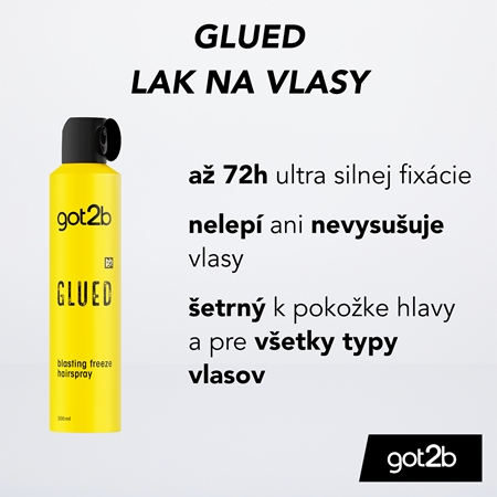 got2b Glued Blasting Freeze Hairspray lak na vlasy s extra silnou fixáciou