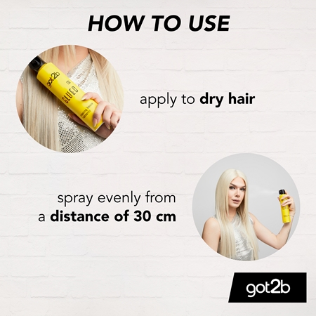 got2b Glued Blasting Freeze Hairspray Haarspray mit extra starkem Halt