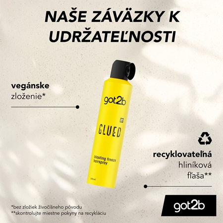 got2b Glued Blasting Freeze Hairspray lak na vlasy s extra silnou fixáciou