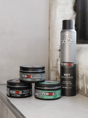 got2b Phenomenal strong-hold hairspray for a matt look