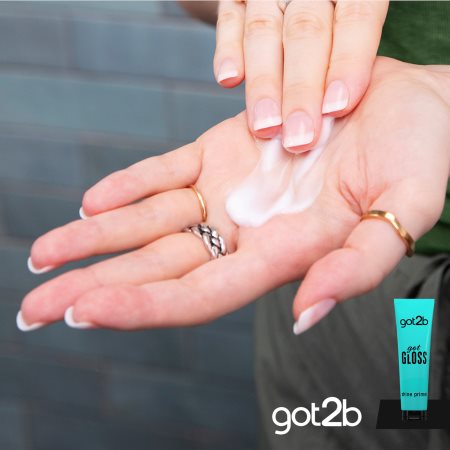 got2b got Gloss Shine Primer λειαντική κρέμα για θερμική επεξεργασία μαλλιών
