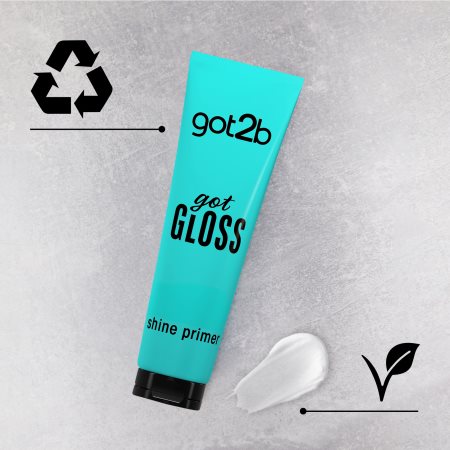 got2b got Gloss Shine Primer Mjukgörande kräm För hårstyling med värme