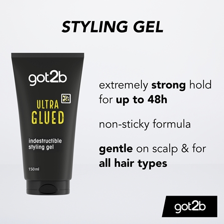 got2b Ultra Glued Styling-gel Ultrastark fixering