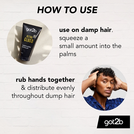 got2b Ultra Glued Styling-gel Ultrastark fixering