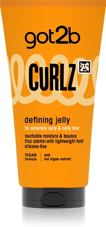 got2b Curlz Defining Jelly Moisturizing Gel for Curl Definition