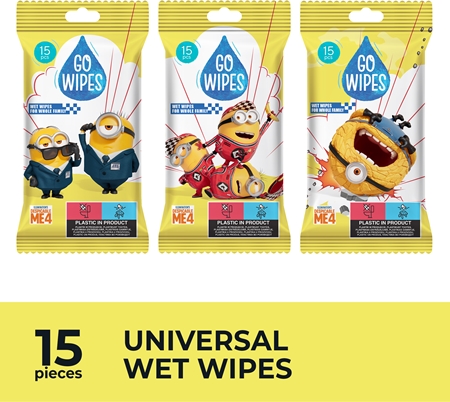 GoWipes Wet Wipes For Whole Family Wet Cleansing Wipes for hands
