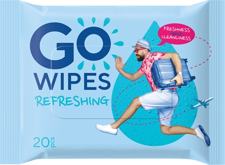 GoWipes Refreshing Wet Wipes Refreshing Wet Wipes for hands