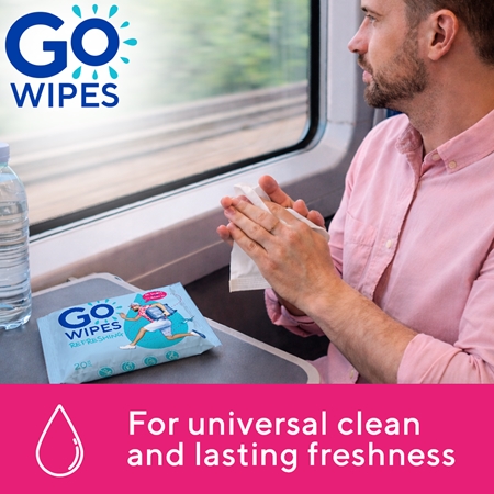GoWipes Refreshing Wet Wipes Refreshing Wet Wipes for hands