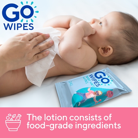 GoWipes Baby Wet Wipes lingettes pour bébé