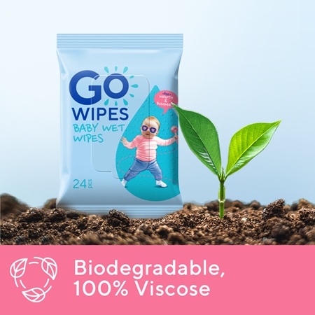 GoWipes Baby Wet Wipes lingettes pour bébé