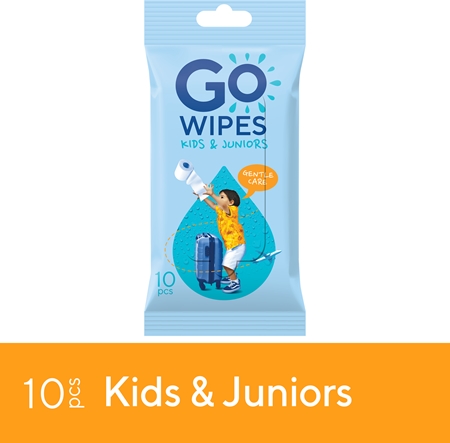 GoWipes For Kids & Juniors papier toilette humide pour enfant
