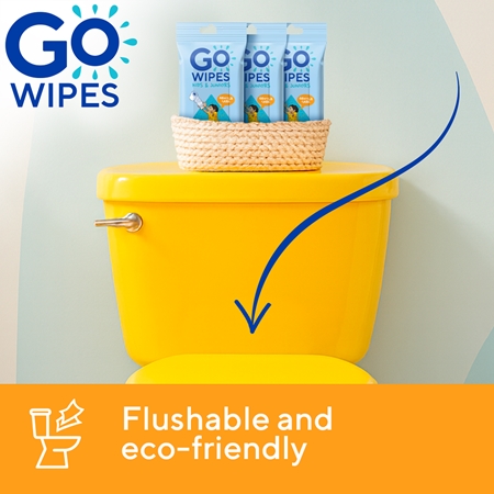 GoWipes For Kids & Juniors papier toilette humide pour enfant