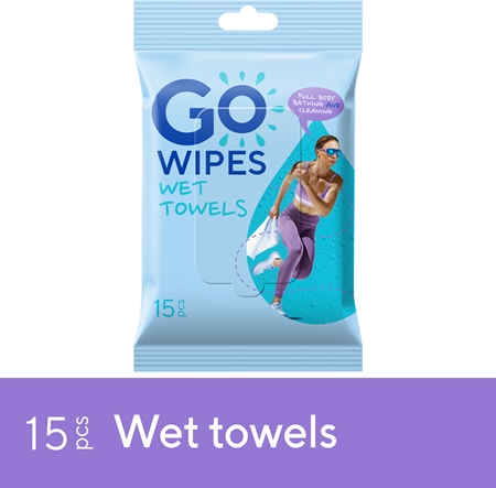 GoWipes Wet Towels refreshing wet wipes