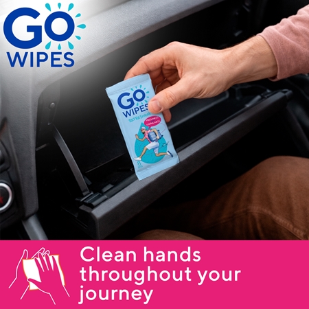 GoWipes Refreshing Wet Wipes Refreshing Wet Wipes for hands