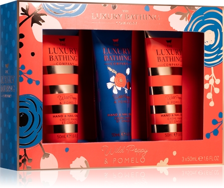 Grace Cole Luxury Bathing Wild Poppy & Pomelo Gavesæt (til hænder)