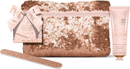 Grace Cole Luxury Bathing Sweet Vanilla & Almond Glaze coffret cadeau (mains et ongles)