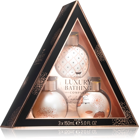 Grace Cole Luxury Bathing English Pear & Nectarine Blossom Gift Set (for Bath)