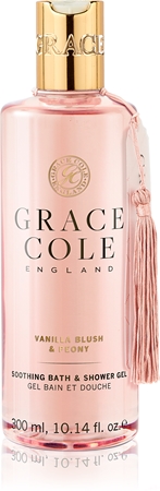 Grace Cole Vanilla Blush & Peony gel de douche apaisant