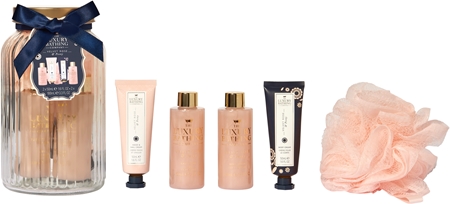 Grace Cole Luxury Bathing Velvet Rose & Peony dárková sada (na ruce a tělo)