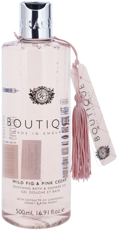 Grace Cole Boutique Wild Fig & Pink Cedar gel de duche e banho suave