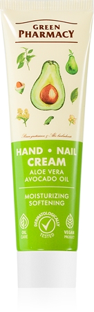 Green Pharmacy Aloe Hand Cream hydratační a zvláčňující krém na ruce a nehty
