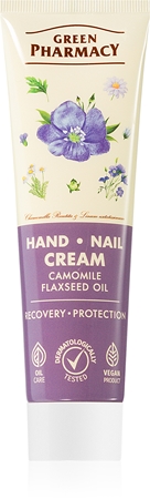 Green Pharmacy Chamomile Hand Cream Genoprettende og lindrende creme til hænder og negle