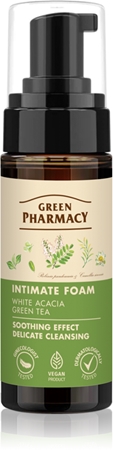 Green Pharmacy Acaccia & Tea mousse lavante intime