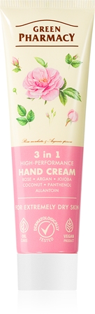 Green Pharmacy Rose Hand Cream výživný a hydratační krém na ruce a nehty