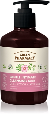 Green Pharmacy Oats & Cotton Milk for intimate hygiene