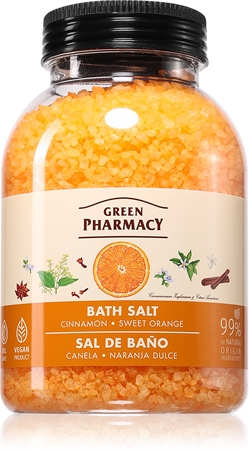 Green Pharmacy Cinnamon & Sweet orange Bath Salt relaxační sůl do koupele