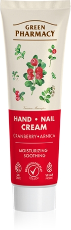 Green Pharmacy Cranberry & Arnica drėkinamasis rankų kremas