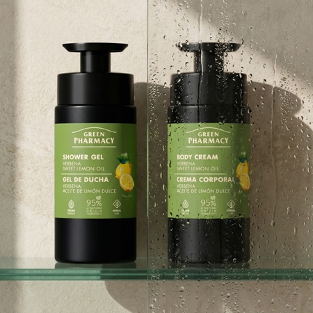 Green Pharmacy Verbena & Sweet Lemon Oil Gel douche