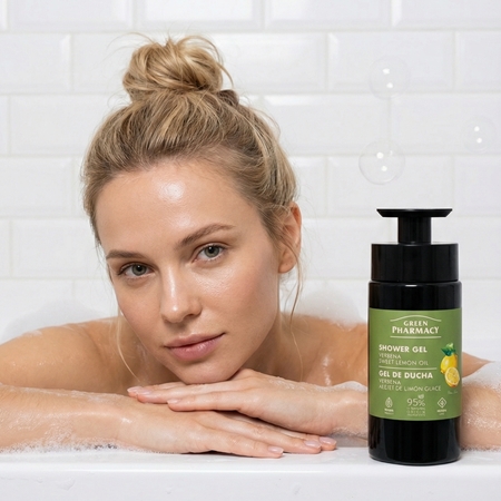 Green Pharmacy Verbena & Sweet Lemon Oil Gel douche