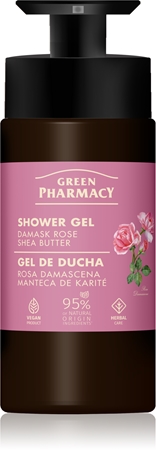 Green Pharmacy Damask Rose & Shea Butter Shower Gel