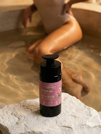 Green Pharmacy Damask Rose & Shea Butter Gel douche