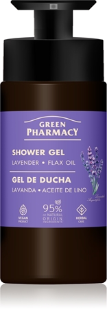 Green Pharmacy Lavender & Flax Oil Shower Gel