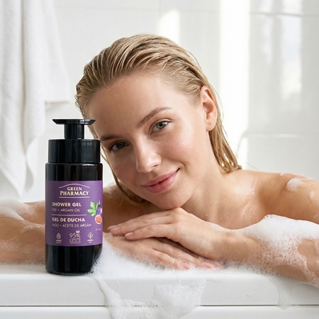 Green Pharmacy Fig & Argan Oil Shower Gel