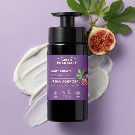 Green Pharmacy Fig & Argan Oil creme corporal