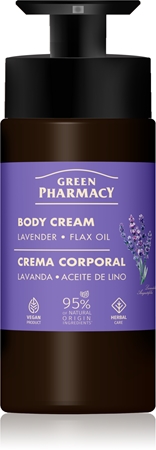 Green Pharmacy Lavender & Flax Oil Body Cream