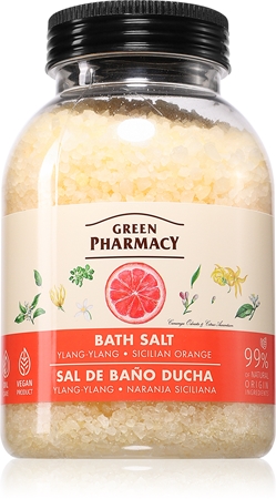Green Pharmacy Ylang-ylang & Sicilian Orange Bath Salt entspannendes Badesalz