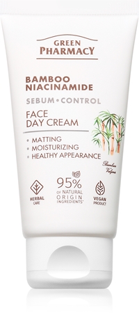 Green Pharmacy Bamboo & Niacinamide Day Face Cream denní pleťový krém