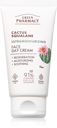 Green Pharmacy Cactus & Squalane Day Face Cream hydratační denní krém